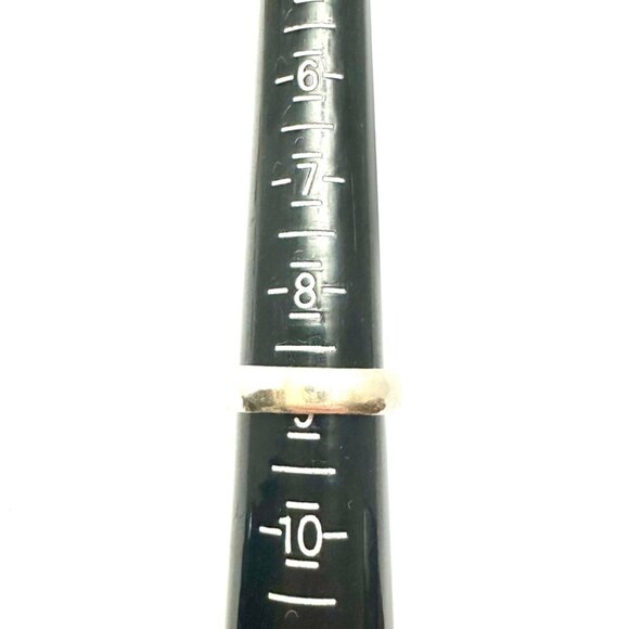 1 Carat Cubic Zirconia Set in Sterling Silver Stamped 925 Comfort Ring Size 9 - Picture 4 of 6